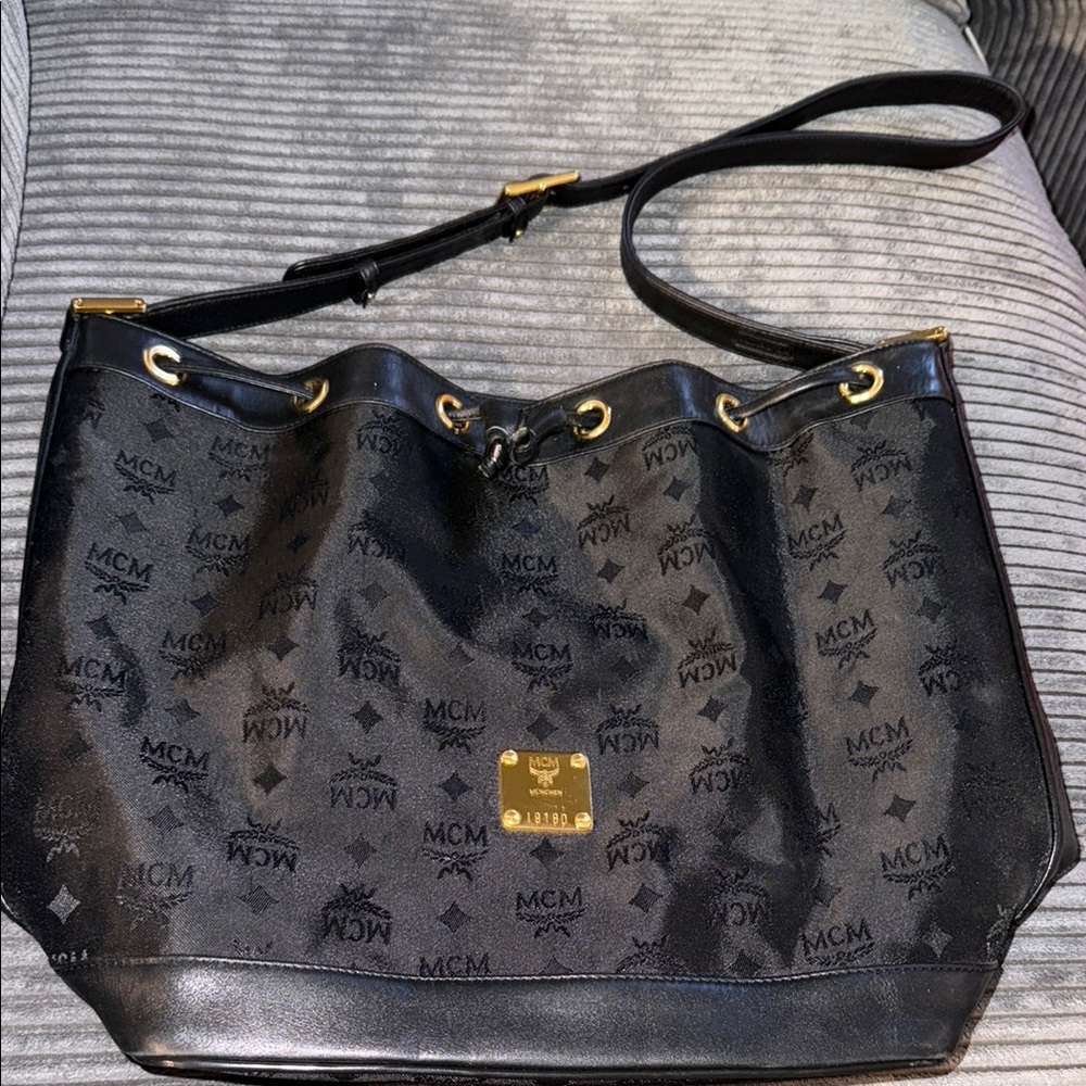 MCM Black Shoulder Bag